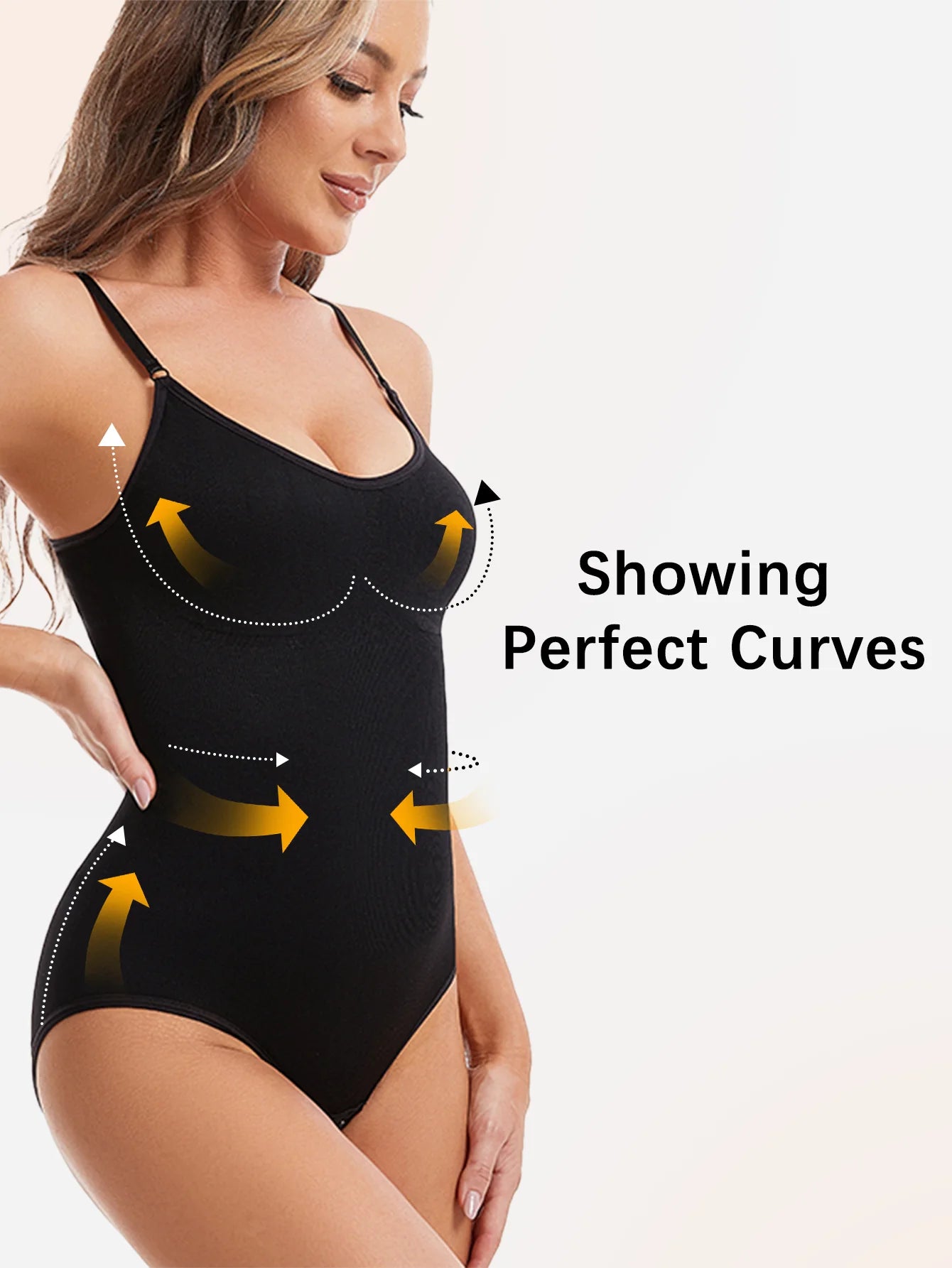 Body Gainant Sculptant Femme – Effet Taille Fine & Fessier Galbé