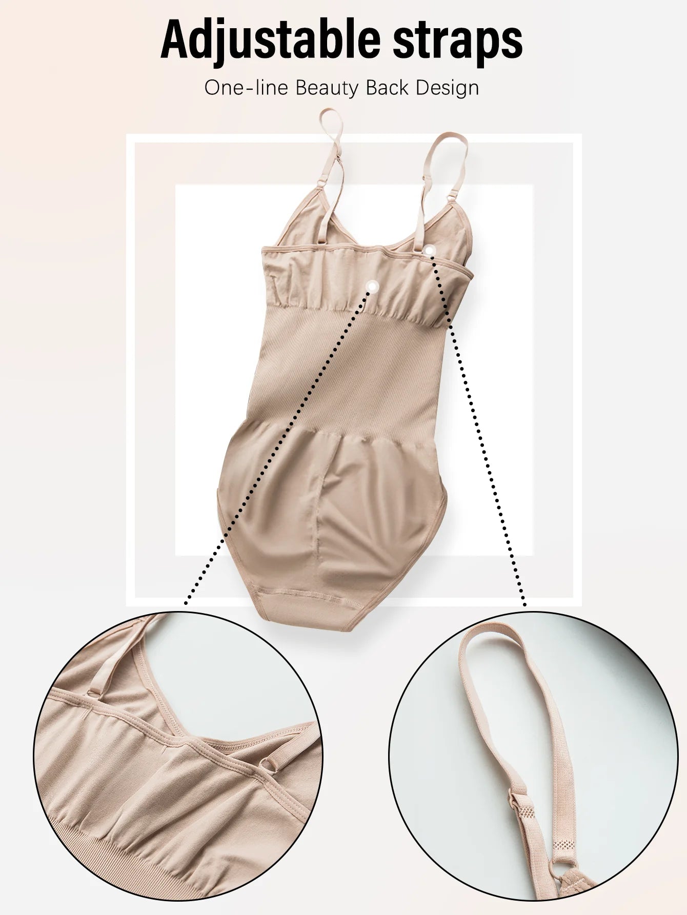 Body Gainant Sculptant Femme – Effet Taille Fine & Fessier Galbé